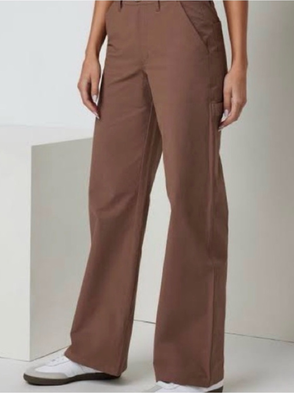 Vuori Brown Wide-Leg Trousers